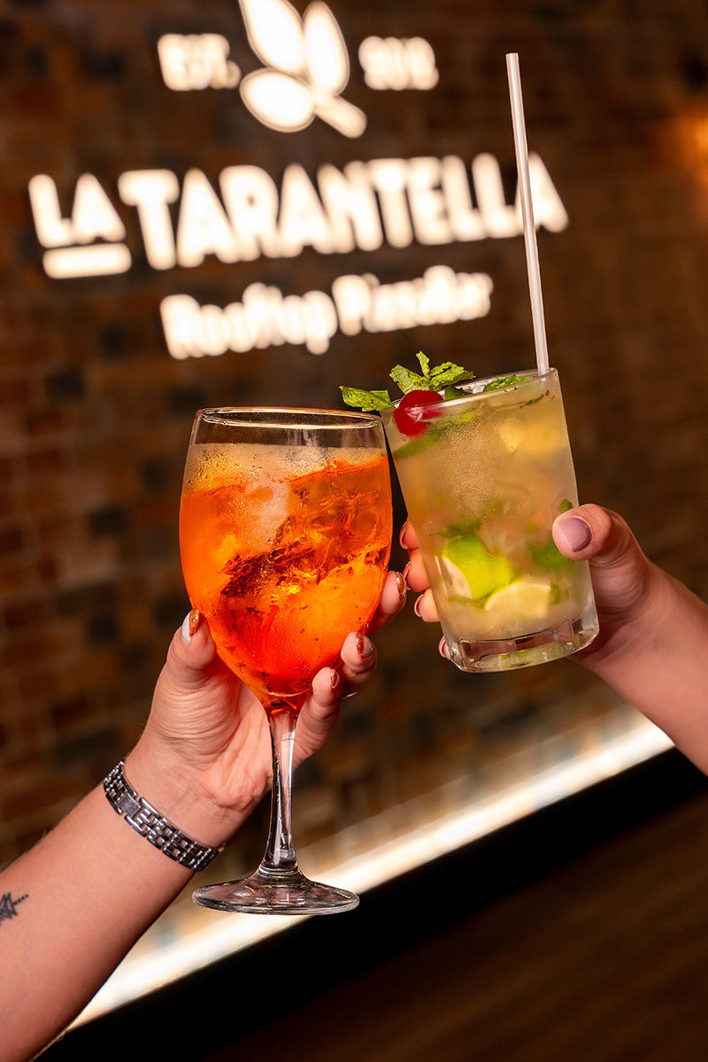 Brindis en La Tarantella