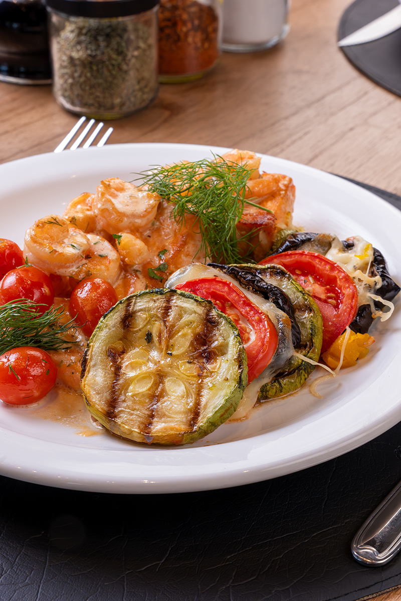 Plato gourmet de La Tarantella